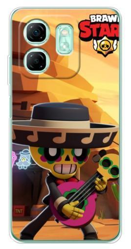Чехол с картинкой "Гитарист Poco" для Infinix Smart 9