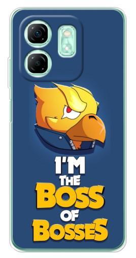 Силиконовый чехол с изображением "Gold Boss" для Infinix Smart 9