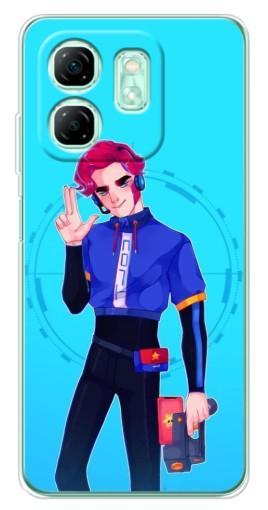 Чехол с печатью "Гвардеец Кольт" для Infinix Smart 9