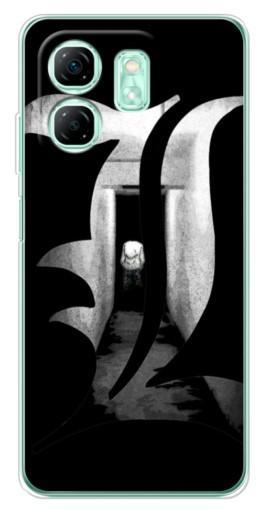 Силиконовый чехол с изображением "Инициали Лоулайта" для Infinix Smart 9