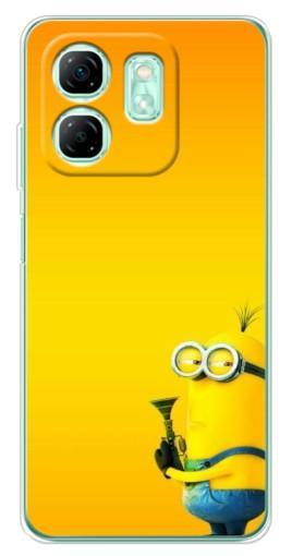 Чехол с принтом "Кевин Миньон" для Infinix Smart 9