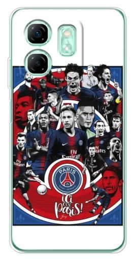Чехол с принтом "Команда PSG" для Infinix Smart 9