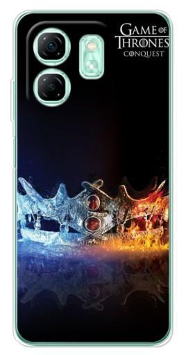 Силиконовый чехол с изображением "Корона" для Infinix Smart 9
