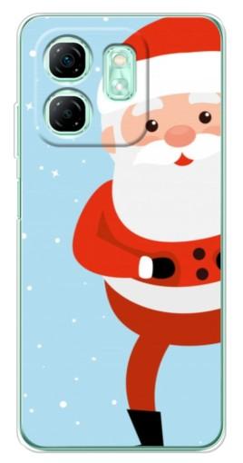 Чехол с картинкой "Крутой Дед Мороз" для Infinix Smart 9