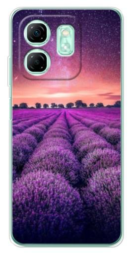 Чехол с печатью "Лавандовое поле" для Infinix Smart 9