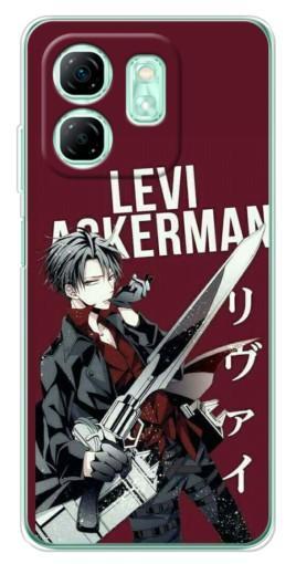 Чехол с картинкой "levi Ackerman" для Infinix Smart 9