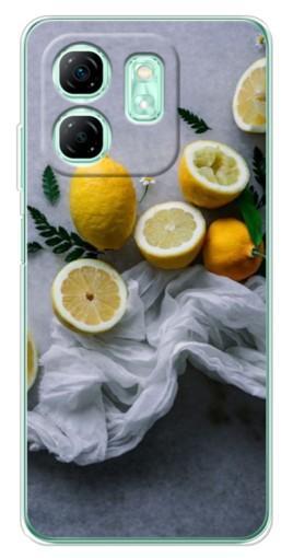 Чехол с картинкой "Лимонное настроение" для Infinix Smart 9