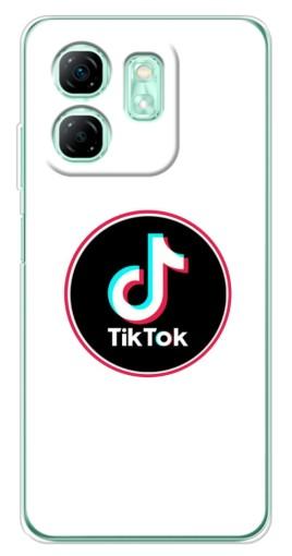 Чехол с печатью "Лого Тик Ток" для Infinix Smart 9