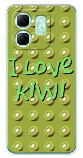 Чехол с принтом "Love Kiwi" для Infinix Smart 9