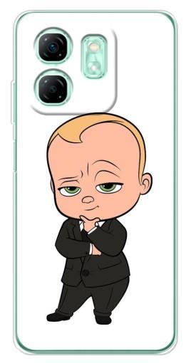 Силиконовый чехол с изображением "Маленький Босс" для Infinix Smart 9