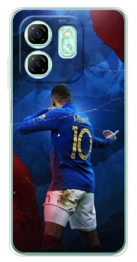 Чехол с принтом "Мбаппе в Франции" для Infinix Smart 9