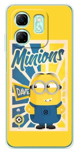 Чехол с картинкой "Minions" для Infinix Smart 9