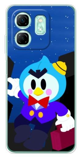Силиконовый чехол с изображением "Мистер Пи с чемоданчиком" для Infinix Smart 9
