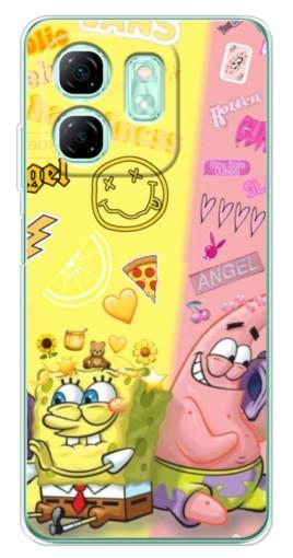 Чехол с картинкой "Модный разговор" для Infinix Smart 9