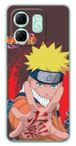 Чехол с картинкой "Naruto атакует" для Infinix Smart 9