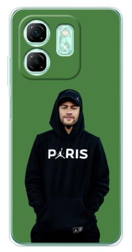 Силиконовый чехол с изображением "Неймар Paris" для Infinix Smart 9
