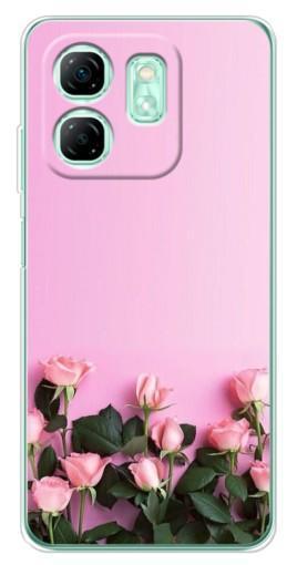 Чехол с принтом "Нежные розы" для Infinix Smart 9