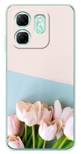 Чехол с печатью "Нежные тюльпаны" для Infinix Smart 9