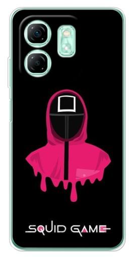Силиконовый чехол с изображением "Охранник с Квадратом" для Infinix Smart 9