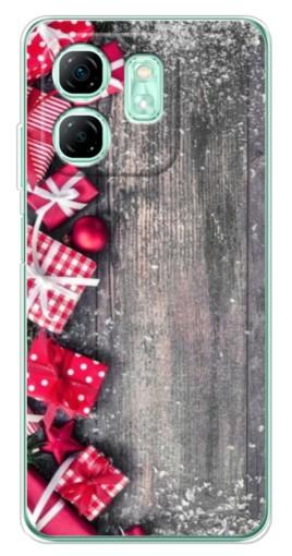 Чехол с печатью "Подарочный фон" для Infinix Smart 9