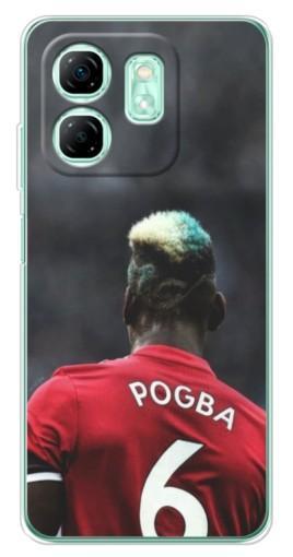 Силиконовый чехол с изображением "Pogba 6" для Infinix Smart 9