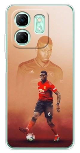 Чехол с печатью "Pogba с Манчестера" для Infinix Smart 9