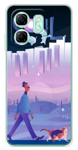 Силиконовый чехол с изображением "Постер к мультику" для Infinix Smart 9