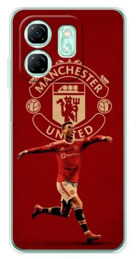 Чехол с печатью "Ronaldo в МЮ" для Infinix Smart 9
