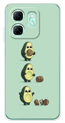 Чехол с принтом "Рождение авокадо" для Infinix Smart 9