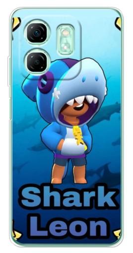Силиконовый чехол с изображением "Shark Leon" для Infinix Smart 9
