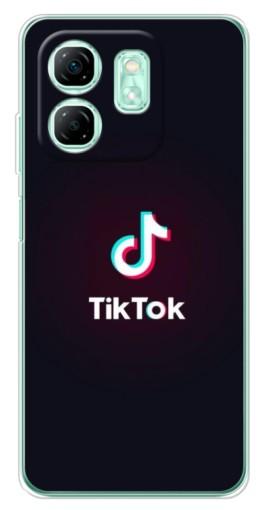 Чехол с принтом "TikTok темный" для Infinix Smart 9