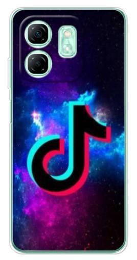 Чехол с принтом "ТикТок в космосе" для Infinix Smart 9