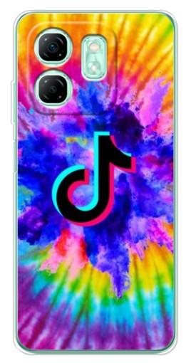 Чехол с печатью "TikTok в красках" для Infinix Smart 9