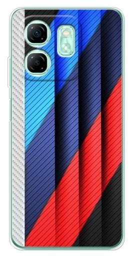 Чехол с печатью "Цвета лого БМВ" для Infinix Smart 9