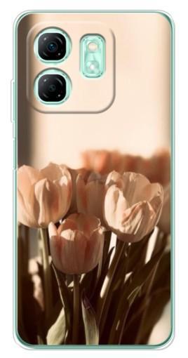 Чехол с принтом "Тюльпаны на солнце" для Infinix Smart 9
