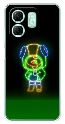 Чехол с картинкой "Яркий Леон" для Infinix Smart 9