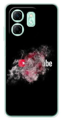 Силиконовый чехол с изображением "Яркий Ютуб" для Infinix Smart 9