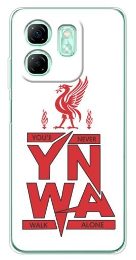 Силиконовый чехол с изображением "YNWA" для Infinix Smart 9