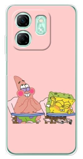 Чехол с печатью "За партой" для Infinix Smart 9