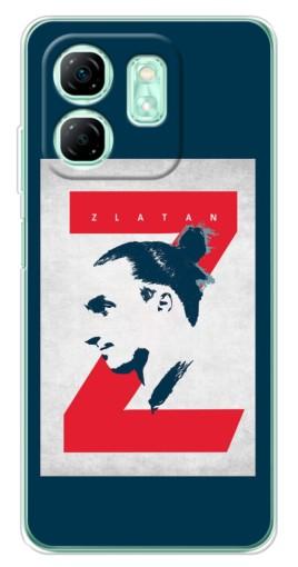 Силиконовый чехол с изображением "Zlatan" для Infinix Smart 9