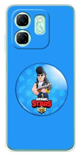 Чехол с картинкой "Значек Булла" для Infinix Smart 9