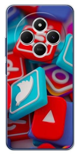 Чехол с печатью "3Д эффект" для Tecno Spark 30 Чехол с печатью "3Д эффект" для Tecno Spark 30