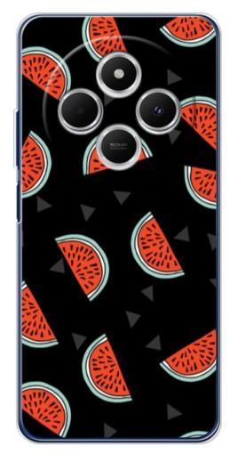 Силиконовый чехол с изображением "Арбузы на черном" для Tecno Spark 30 Силиконовый чехол с изображением "Арбузы на черном" для Tecno Spark 30