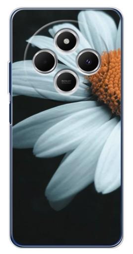 Силиконовый чехол с изображением "Белая ромашка" для Tecno Spark 30