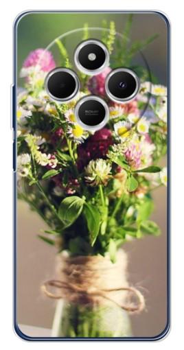 Силиконовый чехол с изображением "Букет полевых цветов" для Tecno Spark 30