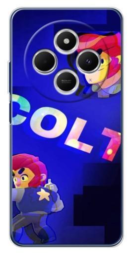 Силиконовый чехол с изображением "Colt шпион" для Tecno Spark 30