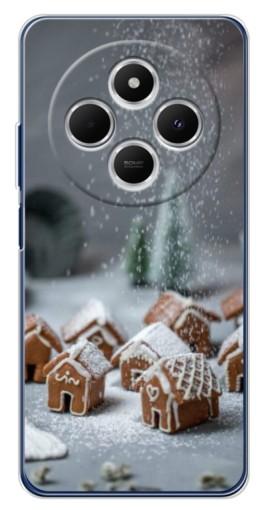 Силиконовый чехол с изображением "Домики из пряников" для Tecno Spark 30