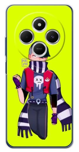 Чехол с принтом "edgard brawl stars" для Tecno Spark 30 Чехол с принтом "edgard brawl stars" для Tecno Spark 30
