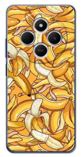 Чехол с картинкой "Фон бананов" для Tecno Spark 30 Чехол с картинкой "Фон бананов" для Tecno Spark 30