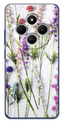 Чехол с картинкой "Фон полевых цветов" для Tecno Spark 30 Чехол с картинкой "Фон полевых цветов" для Tecno Spark 30